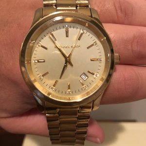 Gold Michael kors watch - good used condition